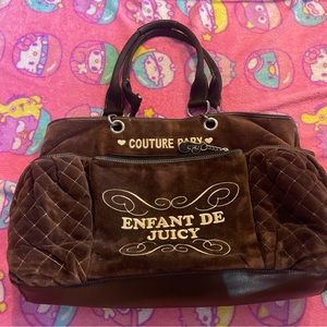 juicy couture baby bag